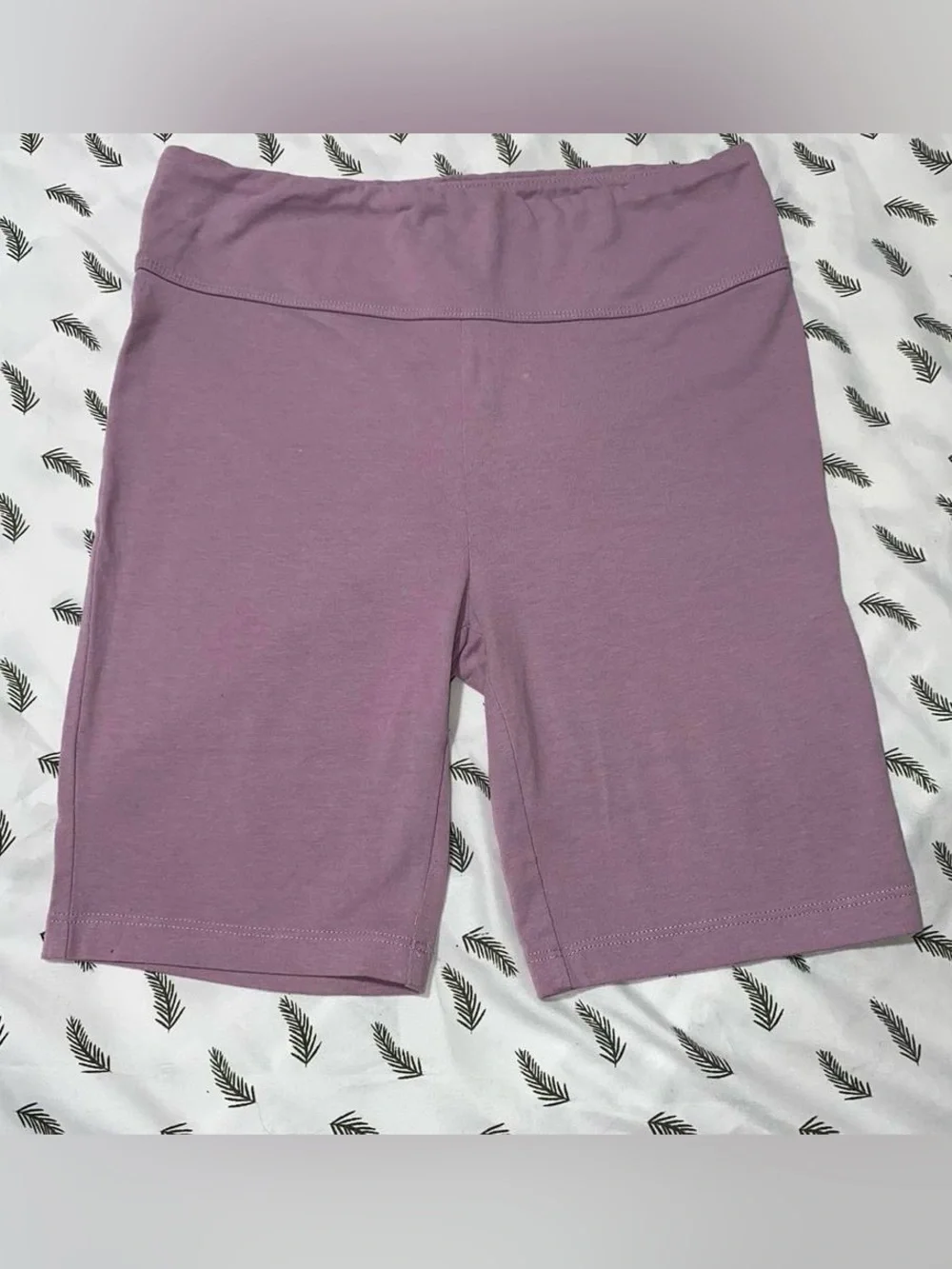 Nordstrom Mauve High-Rise Bike Shorts